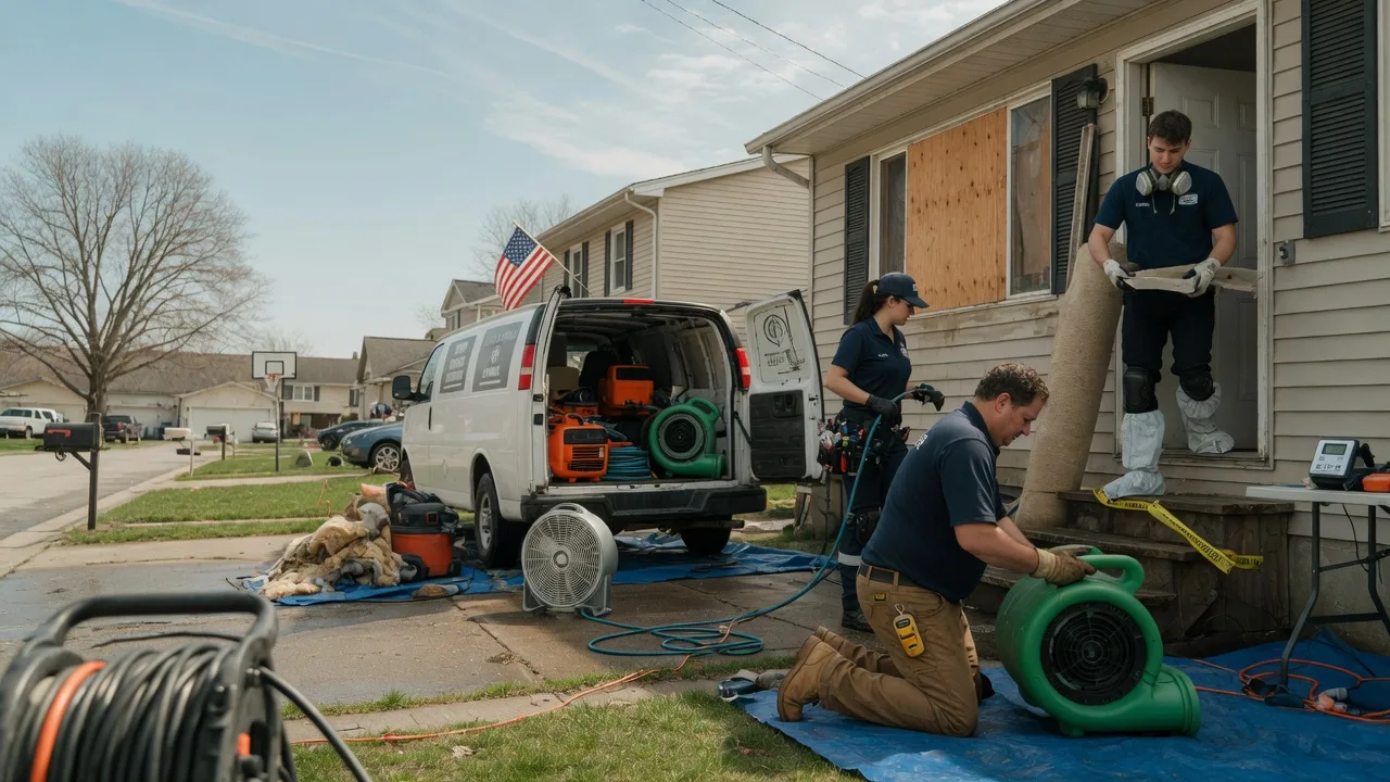 Water Damage Restoration in Wapanucka, OK near me